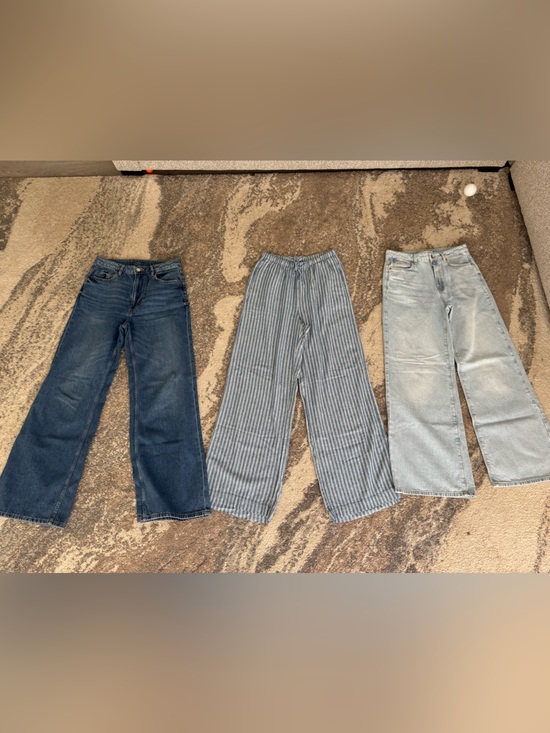 Zara Denim - Wide Leg Pants Lot